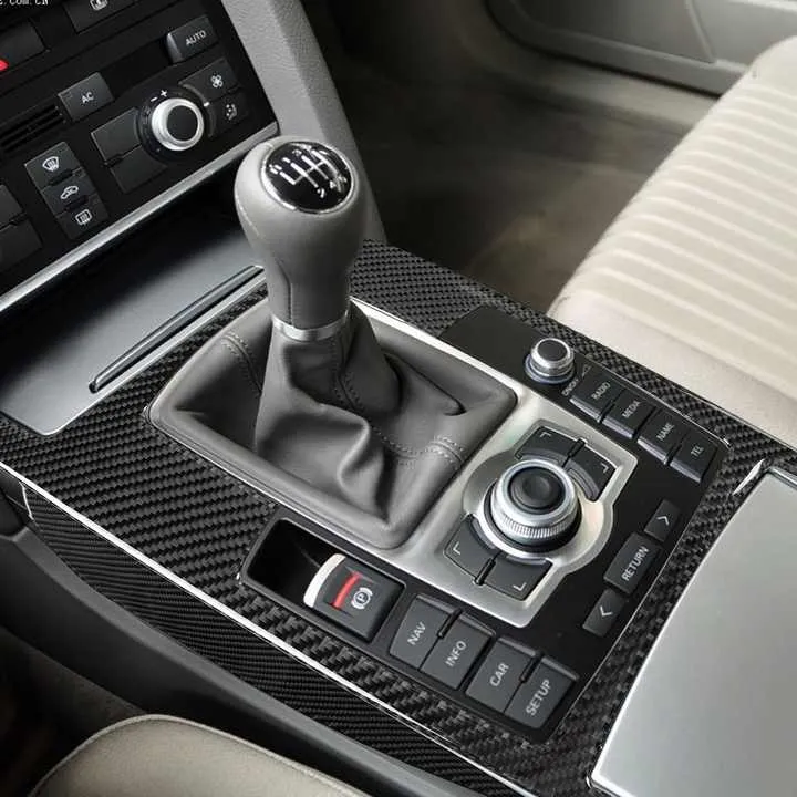 ملصق سيارة من ألياف الكربون مع لوحة جانبية . Carbon Fiber Car Side Panel Gear