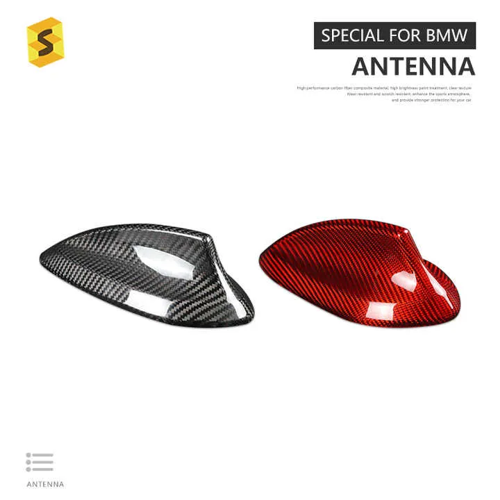 هوائي زعنفة القرش من ألياف الكربون  . Carbon Fiber Shark Fin Antenna