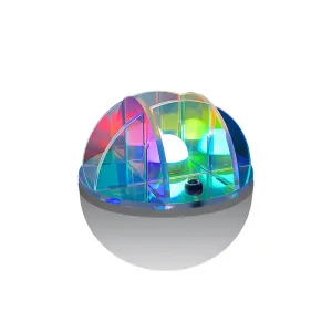 3W LED Acrylic Crystal Ball Night Light | Adjustable Colors | USB Powered