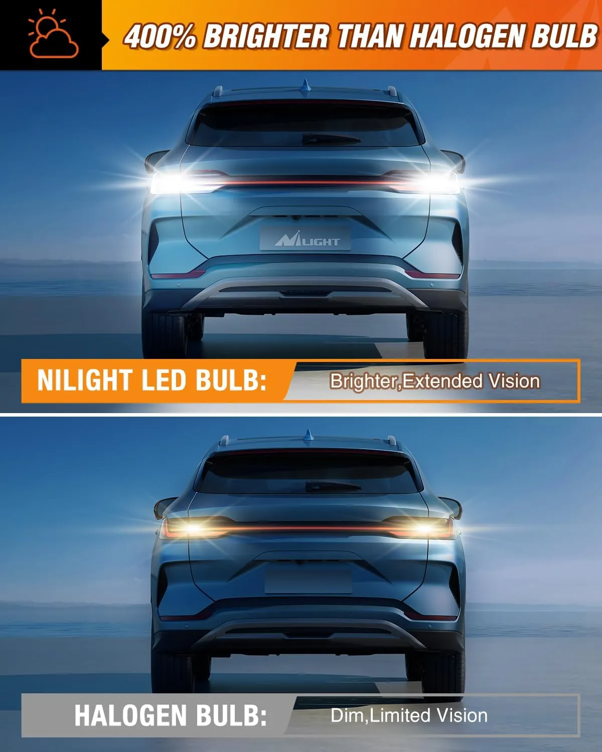 921 912 T15 906 922 W16W 3020 27SMD 6500K Xenon White LED Bulbs (Pairs)