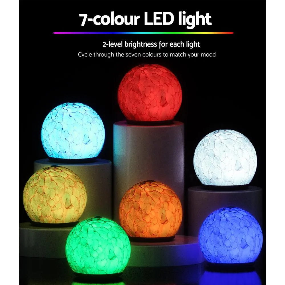 Aroma Diffuser LED Light Glass Essential Oil