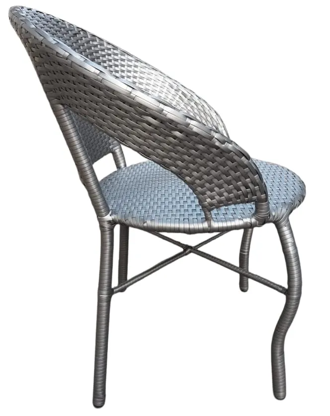 ART GHAR Rattan Seating Chair with Table Set || Both Indoor and Outdoor Use || Antique Tea/Coffee Table Furniture Set || 2 Chair and 1 Table Set for Balcony, Backyard & Garden(ART04)