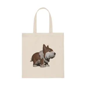 Brown Dog Canvas Tote Bag Brown Dog Canvas Tote Bag