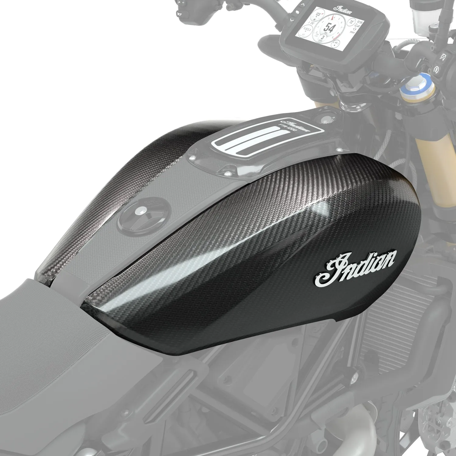 Carbon Fiber Tank Covers, Pair
