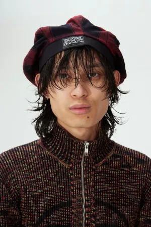 CHECK BERET