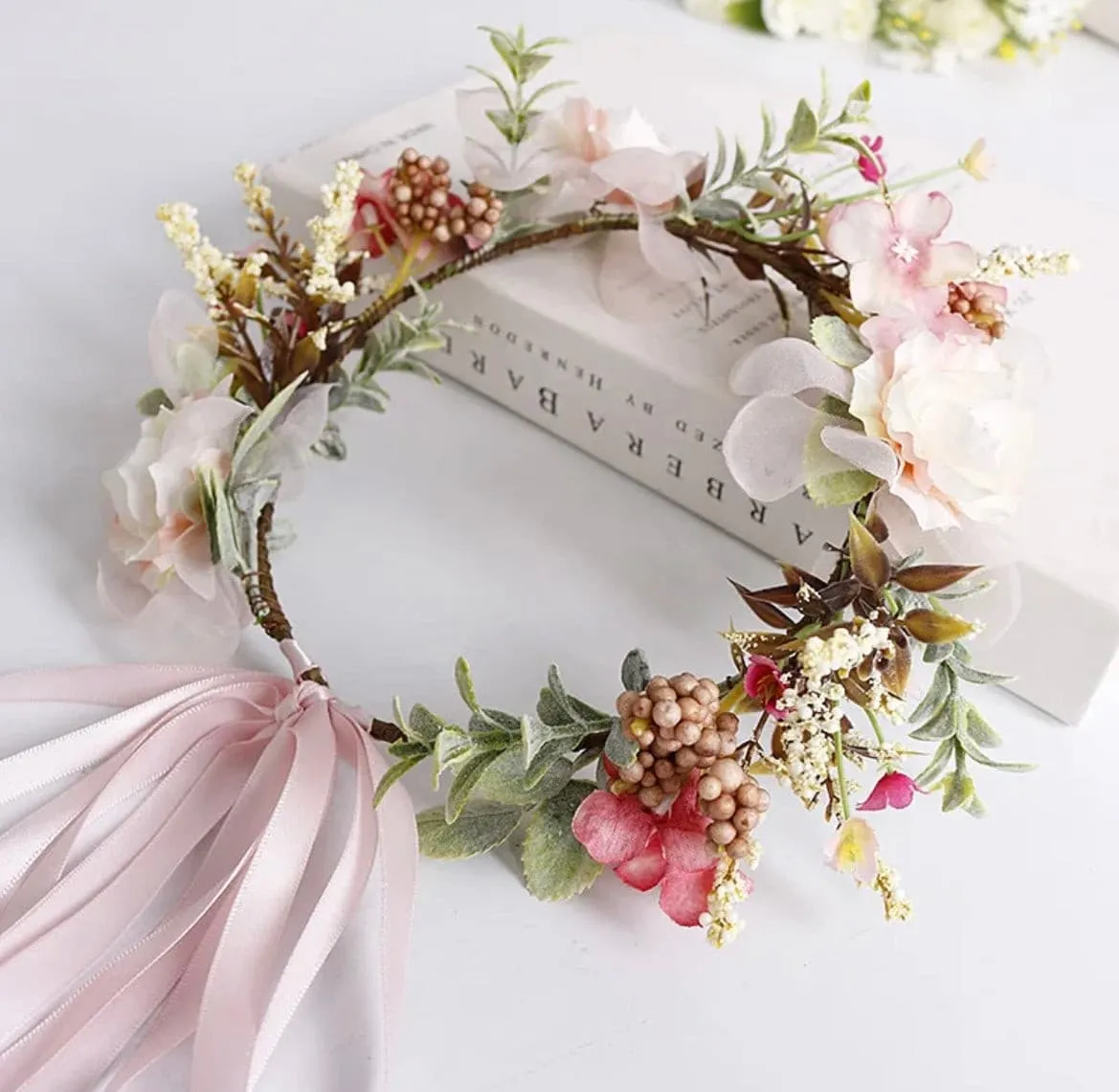 Deluxe Flower Wreath - Flower Girl