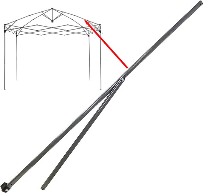 for Quik Shade Expedition EX100 One Push 10 x 10 Straight Leg Lower Peak Truss BAR with Support Canopy Replacement Parts