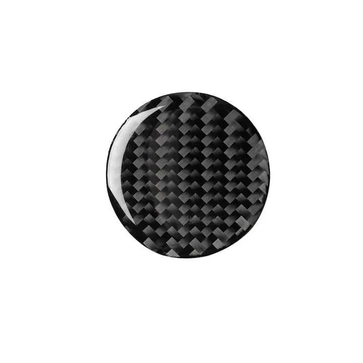 LHD 3K بفتحة واحدة . LHD 3K Carbon Fiber Sticker Single