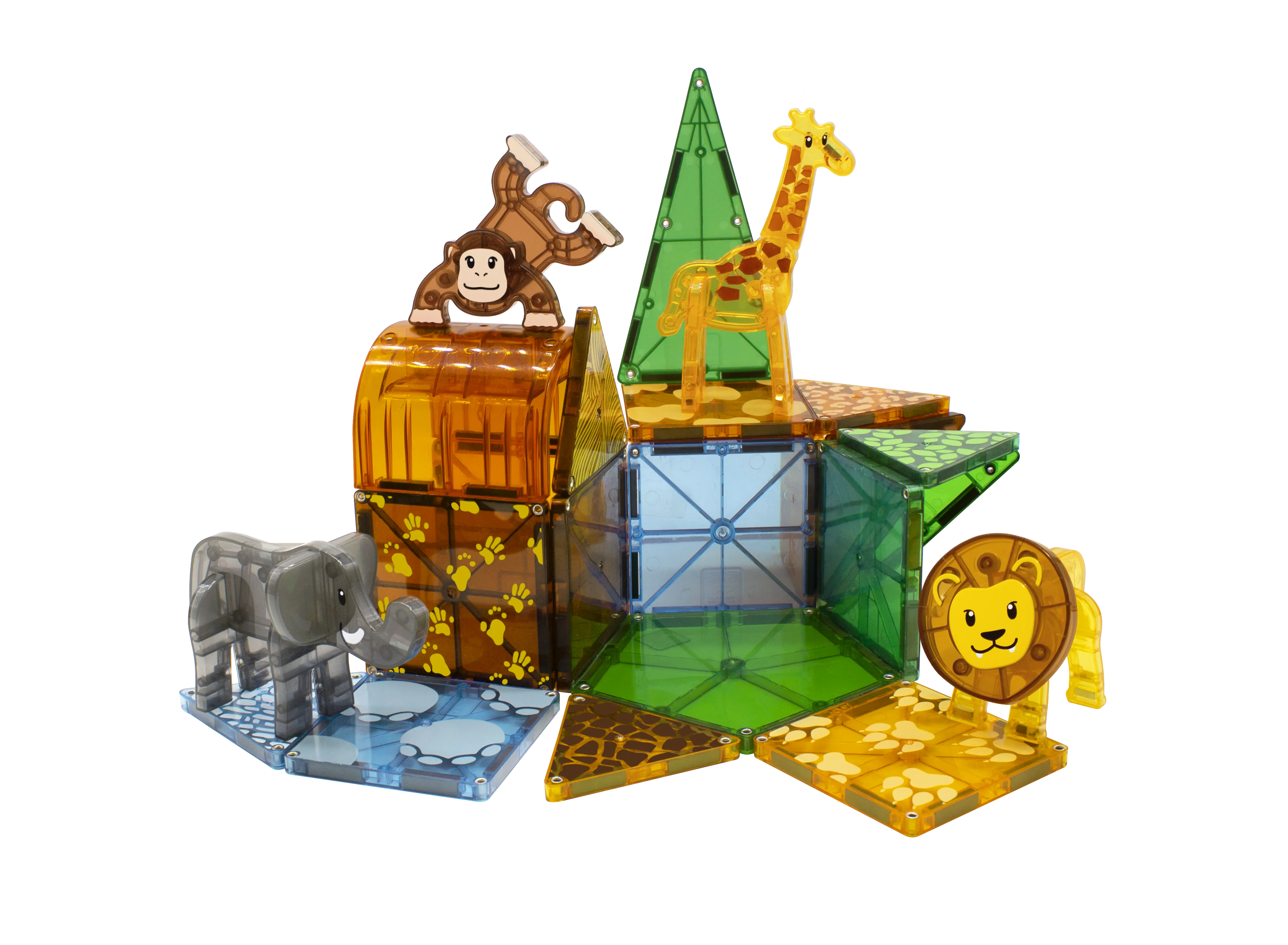 Magna Tiles - Safari Animals Set - 25 piece