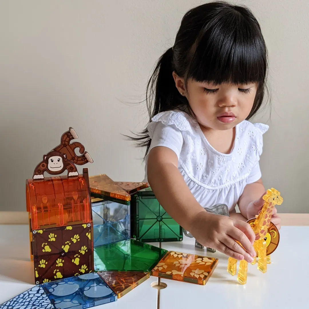 Magna Tiles - Safari Animals Set - 25 piece