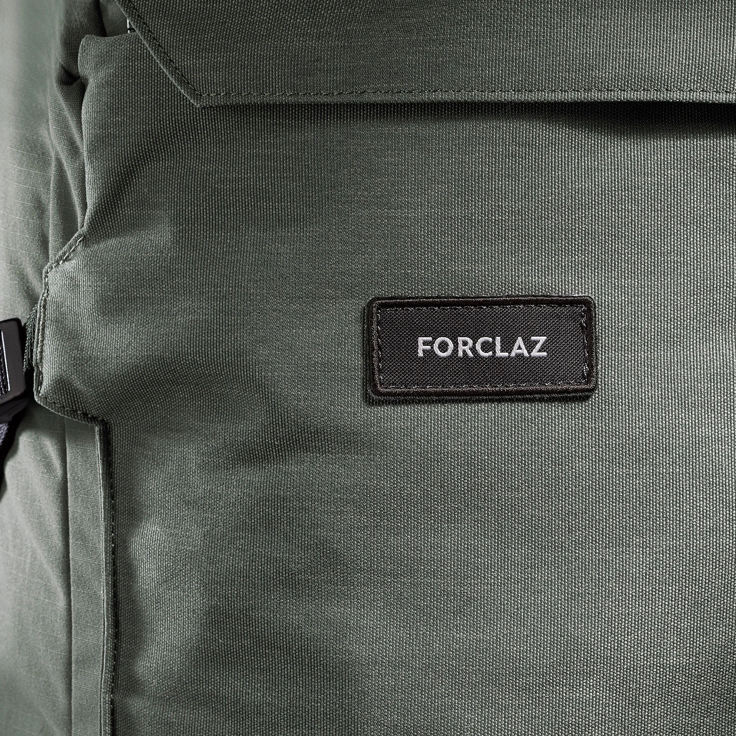 Premium Mens Forclaz Travel 900 Hiking Backpack, 76L Capacity, Khaki