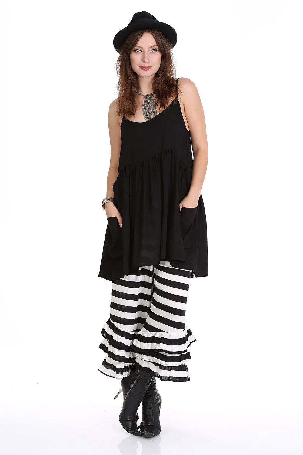 Nikita Black Babydoll Mica Dress