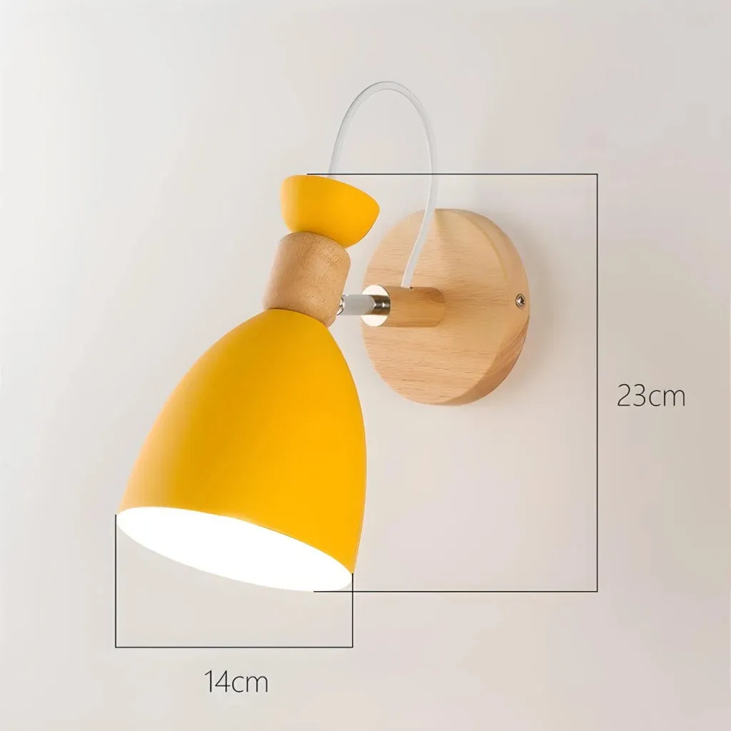 Nordic Minimalist LED Wall Lamp - Modern Macaron Lights