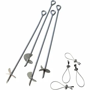 ShelterLogic | ShelterAuger Earth Anchors 30 in. 4-Pack