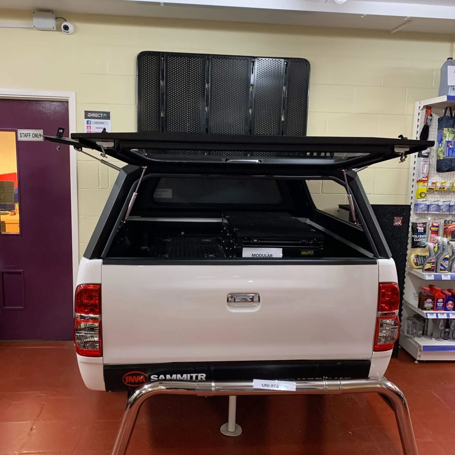 Steel Expedition Load Bed Canopy for the Toyota Hilux 2016  Double Cab