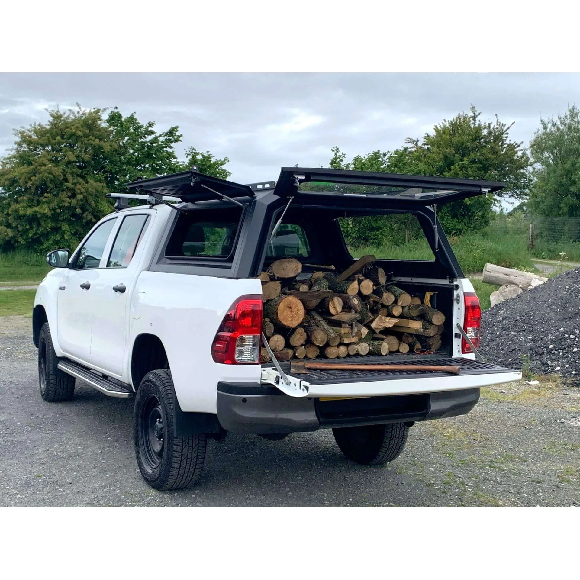 Steel Expedition Load Bed Canopy for the Toyota Hilux 2016  Double Cab