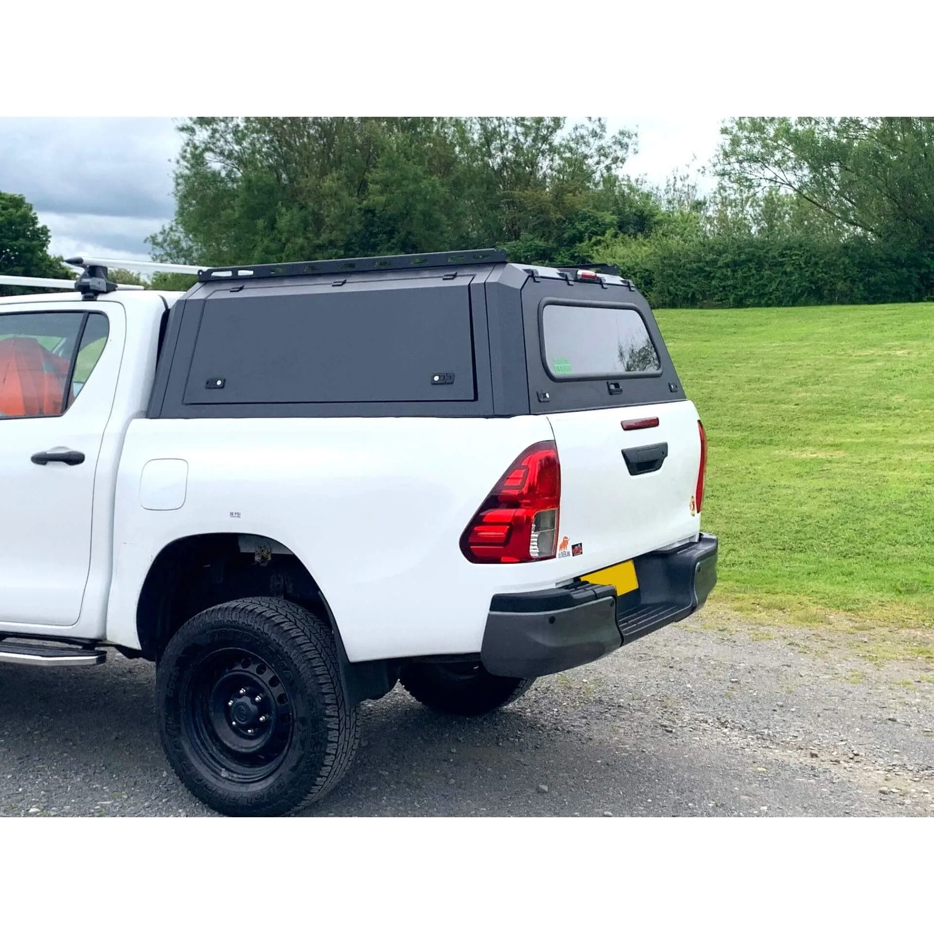 Steel Expedition Load Bed Canopy for the Toyota Hilux 2016  Double Cab