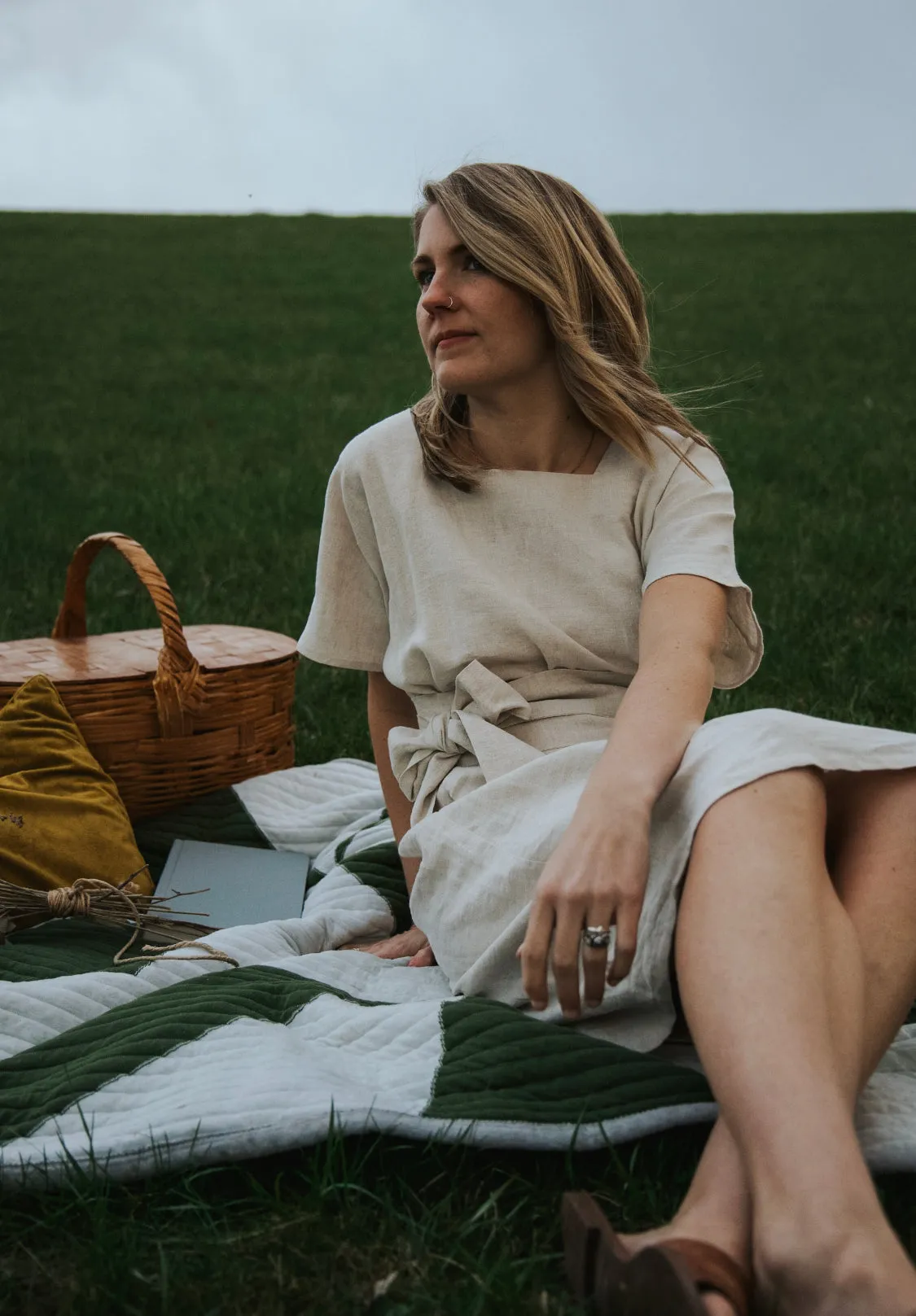 The Sasha Dress - Linen Organic Cotton