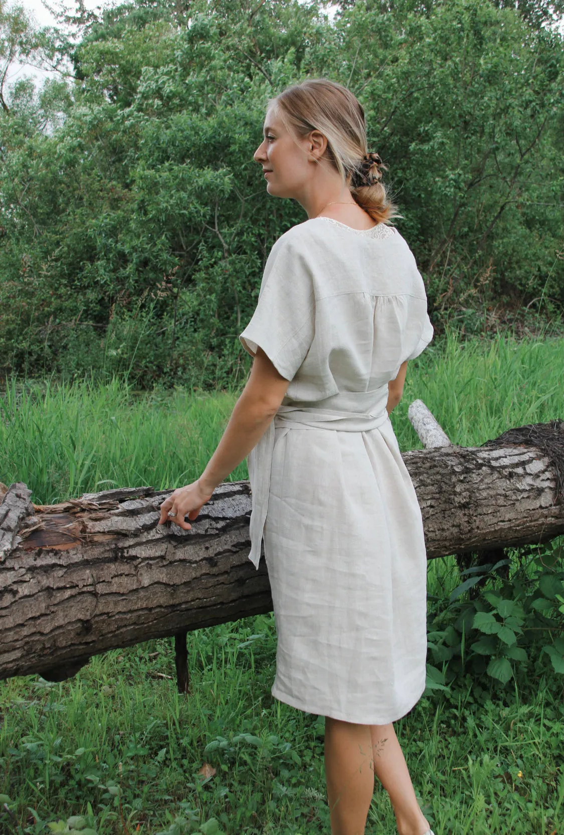 The Sasha Dress - Linen Organic Cotton