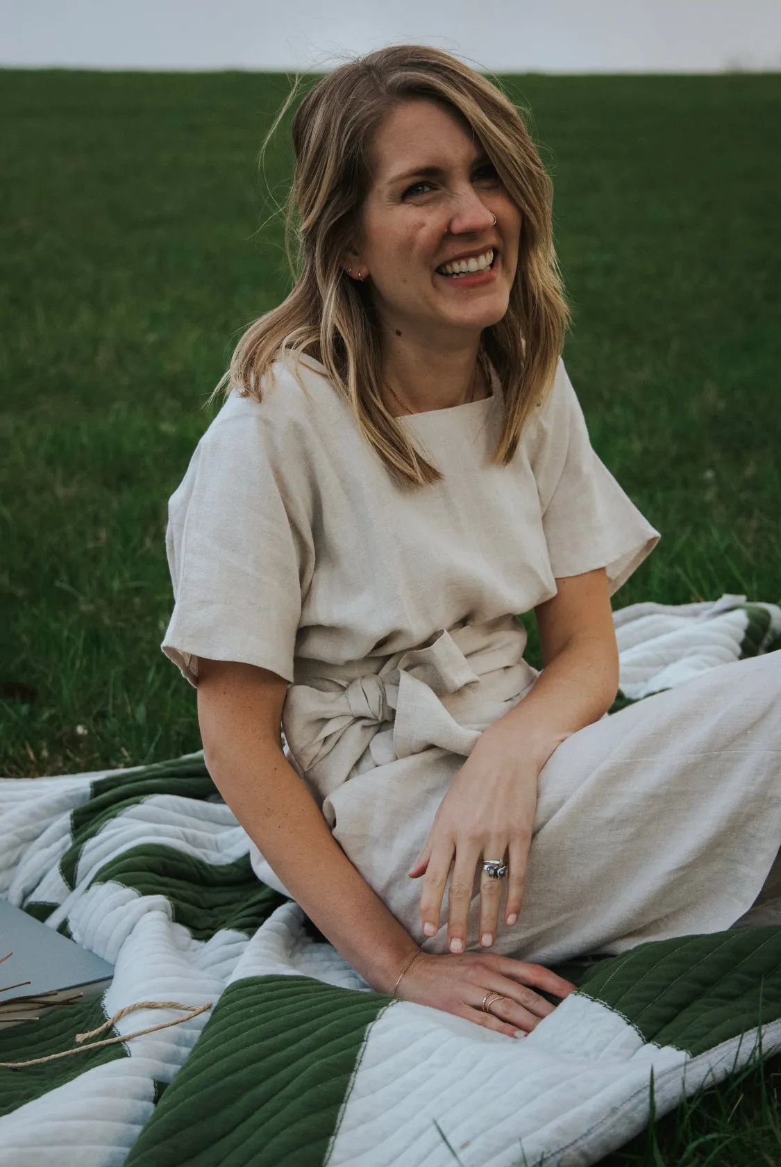 The Sasha Dress - Linen Organic Cotton
