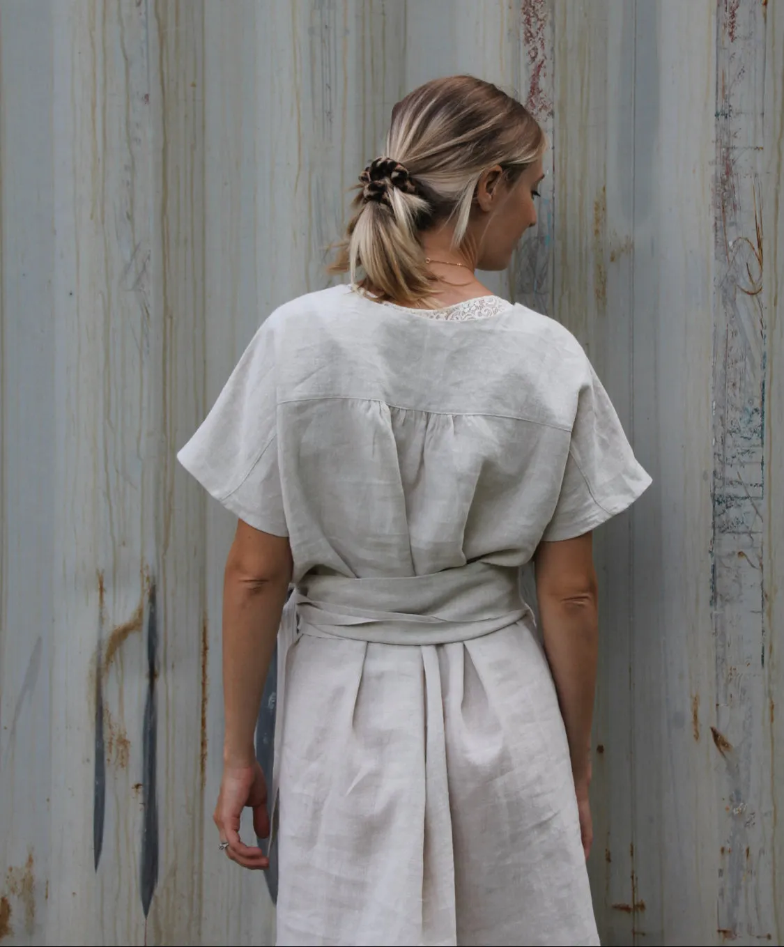 The Sasha Dress - Linen Organic Cotton