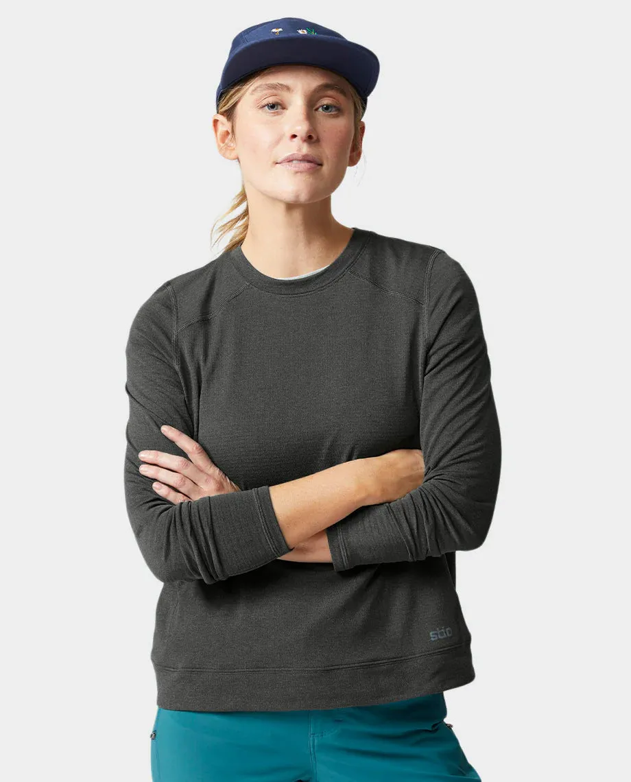 Womens Trax Power Grid Crew 100722